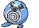 Poliwag front shiny animated