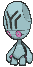 Elgyem front shiny animated