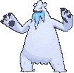 Beartic front shiny animated