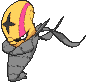 Accelgor front shiny animated