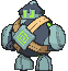 Golett front shiny animated