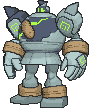 Golurk front shiny animated