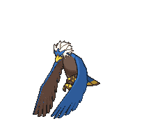Braviary front shiny animated