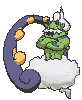 Incarnate Tornadus front shiny animated