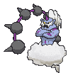 Incarnate Thundurus front shiny animated