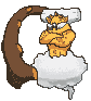 Incarnate Landorus front shiny animated
