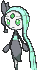 Aria Meloetta front shiny animated