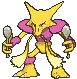 Alakazam front shiny animated