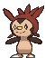 Chespin front shiny animated