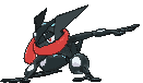 Greninja front shiny animated