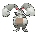 Diggersby front shiny animated