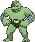 Machoke front shiny animated