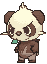 Pancham front shiny animated