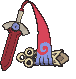 Honedge front shiny animated