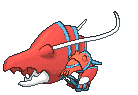 Clawitzer front shiny animated