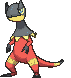 Heliolisk front shiny animated