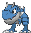 Tyrunt front shiny animated