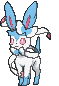 Sylveon front shiny animated