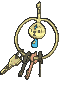 Klefki front shiny animated