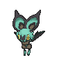 Noibat front shiny animated