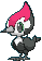 Pikipek front shiny animated