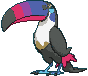 Toucannon front shiny animated