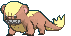Yungoos front shiny animated