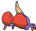 Crabrawler front shiny animated