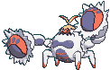Crabominable front shiny animated