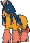 Mudsdale front shiny animated