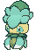 Fomantis front shiny animated