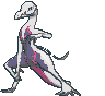 Salazzle front shiny animated