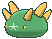 Pyukumuku front shiny animated