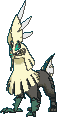 Silvally front shiny animated