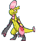 Hakamo-o front shiny animated