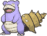Slowbro front shiny animated