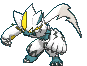 Zeraora front shiny animated