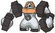 Melmetal front shiny animated