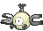 Magnemite front shiny animated