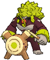 Rillaboom front shiny animated