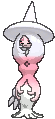 Hatterene front shiny animated