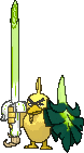 Sirfetch’d front shiny animated
