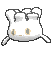 Milcery front shiny animated