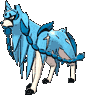 Zacian front shiny animated