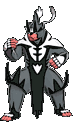 Single Strike Urshifu front shiny animated