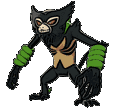 Zarude front shiny animated