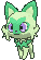 Sprigatito front shiny animated