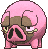 Lechonk front shiny animated