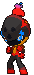 Charcadet front shiny animated