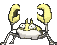 Krabby front shiny animated